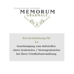 Grabmalgenehmigungsantrag