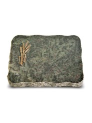 Grabplatte Tropical Green Pure Ähren 1 (Bronze)