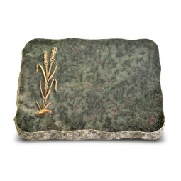 Grabplatte Tropical Green Pure Ähren 2 (Bronze)