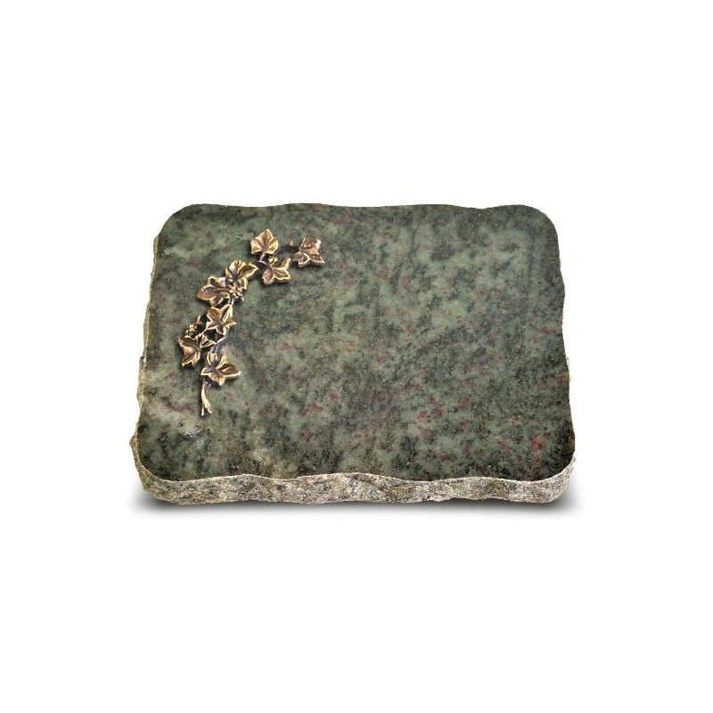 Grabplatte Tropical Green Pure Efeu (Bronze)