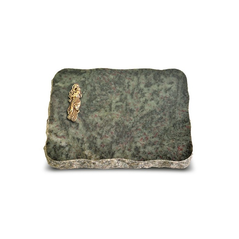 Grabplatte Tropical Green Pure Maria (Bronze)