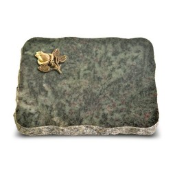Grabplatte Tropical Green Pure Rose 3 (Bronze)