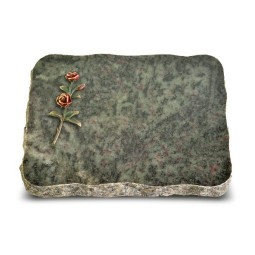 Grabplatte Tropical Green Pure Rose 6 (Color)