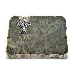 Grabplatte Tropical Green Delta Baum 2 (Alu)