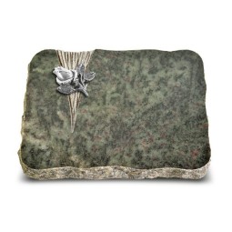 Grabplatte Tropical Green Delta Rose 3 (Alu)