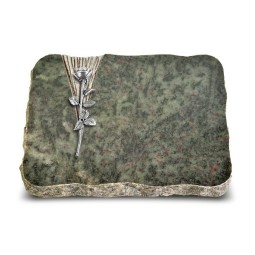 Grabplatte Tropical Green Delta Rose 12 (Alu)