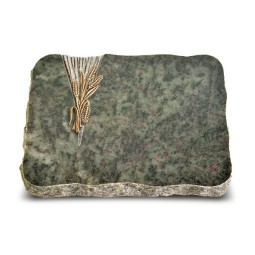 Grabplatte Tropical Green Delta Ähren 1 (Bronze)
