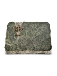 Grabplatte Tropical Green Delta Baum 2 (Bronze)