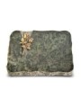 Grabplatte Tropical Green Delta Rose 11 (Bronze)