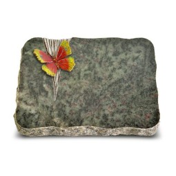 Grabplatte Tropical Green Delta Papillon 2 (Color)