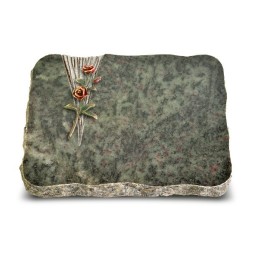 Grabplatte Tropical Green Delta Rose 6 (Color)