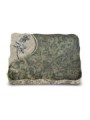 Grabplatte Tropical Green Folio Rose 6 (Alu)