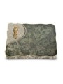 Grabplatte Tropical Green Folio Maria (Bronze)