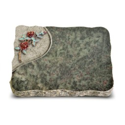 Grabplatte Tropical Green Folio Rose 3 (Color)