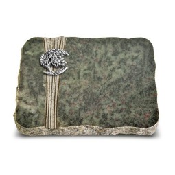 Grabplatte Tropical Green Strikt Baum 1 (Alu)