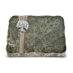 Grabplatte Tropical Green Strikt Baum 3 (Alu)