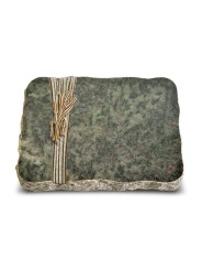 Grabplatte Tropical Green Strikt Ähren 1 (Bronze)
