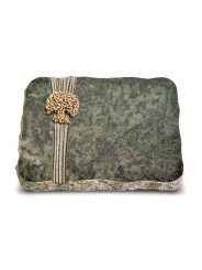 Grabplatte Tropical Green Strikt Baum 3 (Bronze)