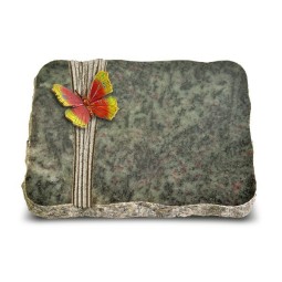 Grabplatte Tropical Green Strikt Papillon 2 (Color)