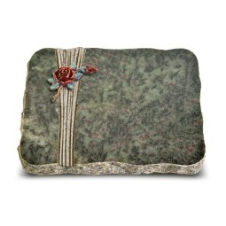 Grabplatte Tropical Green Strikt Rose 1 (Color)