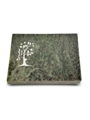 Grabtafel Tropical Green Pure Baum 1