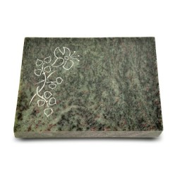 Grabtafel Tropical Green Pure Blume 3