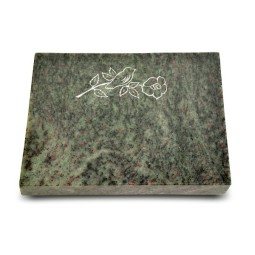 Grabtafel Tropical Green Pure Rose 1