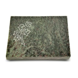 Grabtafel Tropical Green Pure Zweig 2