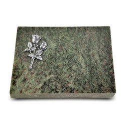 Grabtafel Tropical Green Pure Rose 11 (Alu)