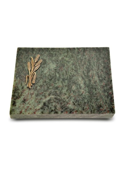 Grabtafel Tropical Green Pure Ähren 1 (Bronze)