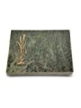 Grabtafel Tropical Green Pure Ähren 2 (Bronze)