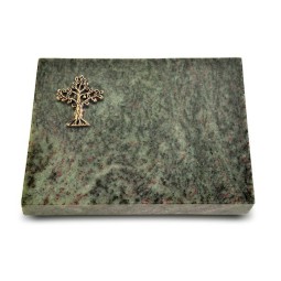 Grabtafel Tropical Green Pure Baum 2 (Bronze)
