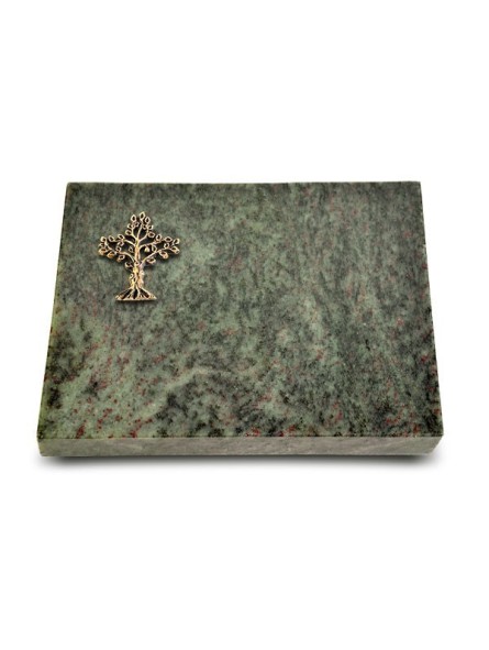 Grabtafel Tropical Green Pure Baum 2 (Bronze)