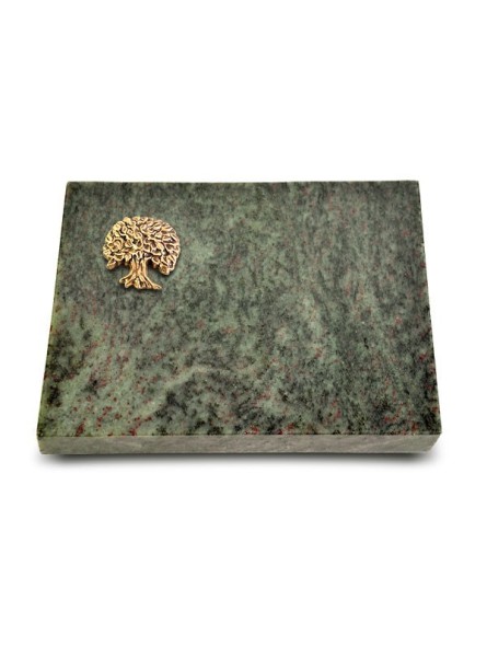 Grabtafel Tropical Green Pure Baum 3 (Bronze)