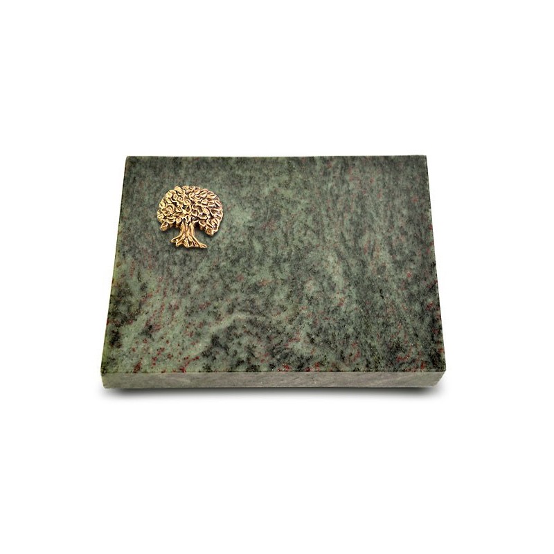 Grabtafel Tropical Green Pure Baum 3 (Bronze)