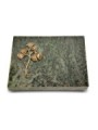 Grabtafel Tropical Green Pure Gingozweig 1 (Bronze)