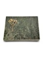 Grabtafel Tropical Green Pure Lilie (Bronze)