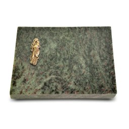 Grabtafel Tropical Green Pure Maria (Bronze)