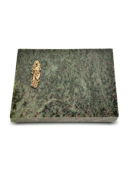 Grabtafel Tropical Green Pure Maria (Bronze)