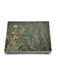 Grabtafel Tropical Green Pure Rose 12 (Bronze)