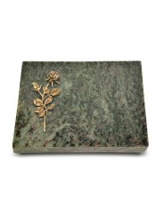 Grabtafel Tropical Green Pure Rose 13 (Bronze)