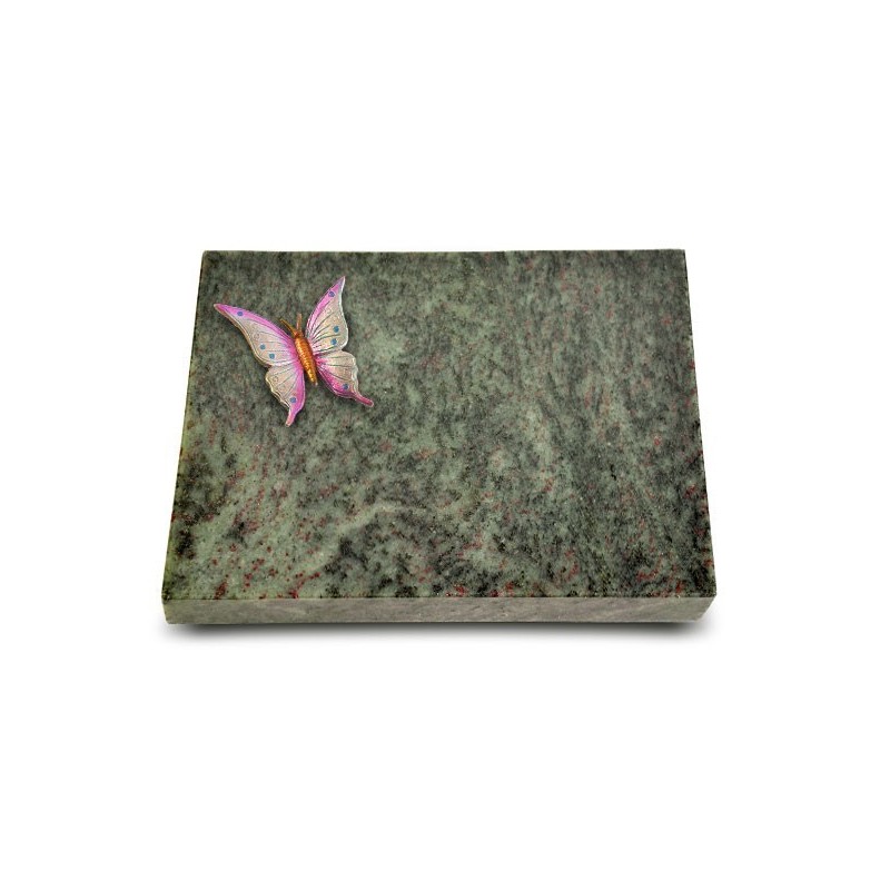 Grabtafel Tropical Green Pure Papillon 1 (Color)