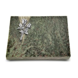 Grabtafel Tropical Green Delta Rose 11 (Alu)