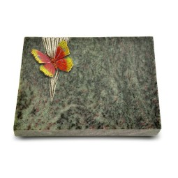 Grabtafel Tropical Green Delta Papillon 2 (Color)