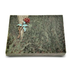 Grabtafel Tropical Green Delta Rose 2 (Color)