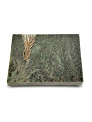 Grabtafel Tropical Green Delta Ähren 1 (Bronze)