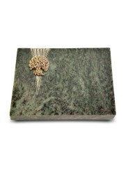 Grabtafel Tropical Green Delta Baum 3 (Bronze)