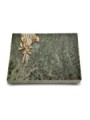 Grabtafel Tropical Green Delta Rose 10 (Bronze)