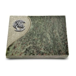 Grabtafel Tropical Green Folio Baum 1 (Alu)