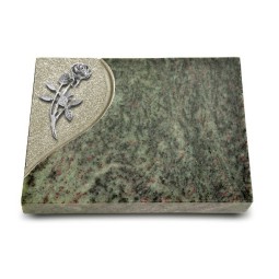 Grabtafel Tropical Green Folio Rose 6 (Alu)